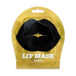 Kocostar: Гидрогелевые патчи для губ с ароматом Черешни (Черные) (Lip Mask Single Pouch (Black)), 1 шт