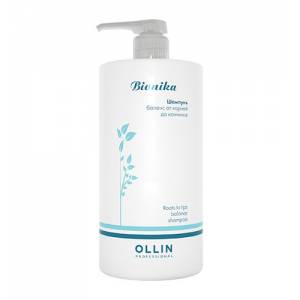 Ollin Professional BioNika: Шампунь «Баланс от корней до кончиков» (Roots To Tips Balance Shampoo)