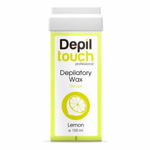 Depiltouch: Гелевый воск "Лимон" в картридже, 100 мл