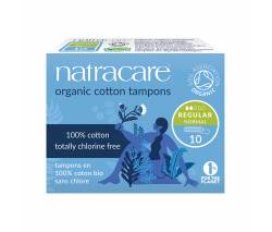 Natracare: Тампоны из натурального хлопка без аппликатора (Cotton Tampons Regular), 10 шт