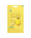 Holika Holika Pure Essence Mask Sheet: Тонизирующая тканевая маска, лимон (Lemon), 23 мл
