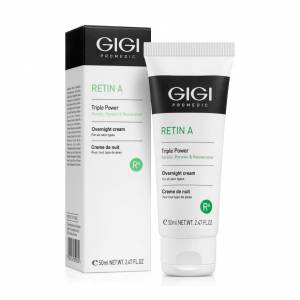 GiGi Promedic Retin A: Крем ночной пролонгированного действия Тройная Сила (RA Triple Power Overnight Cream), 50 мл