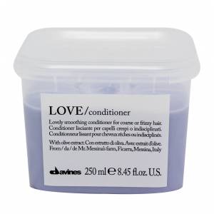 Davines Love Smoothing: Кондиционер, разглаживающий локоны, с маслом семян огуречника (Lovely smoothing conditioner), 250 мл