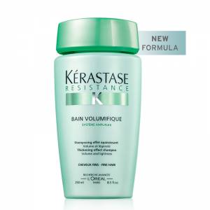 Kerastase Resistance Volumifique: Уплотняющий шампунь Волюмифик для тонких волос (Bain Volumifique), 250 мл