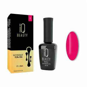 IQ Beauty: Гель-лак для ногтей каучуковый #139 Dodo (Rubber gel polish), 10 мл