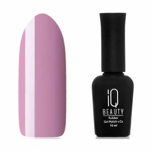 IQ Beauty: Гель-лак для ногтей каучуковый #015 Lilac garden (Rubber gel polish), 10 мл