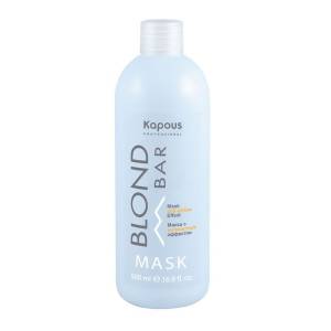Kapous Blond Bar: Маска с антижелтым эффектом, 500 мл
