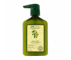 CHI Olive Organics: Шампунь/гель для волос и тела (Shampoo Body Wash for Hair and Skin), 340 мл