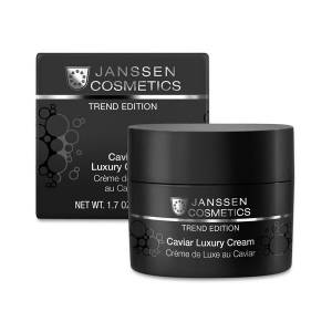 Janssen Cosmetics Trend Edition: Роскошный обогащенный крем с экстрактом чёрной икры (Caviar Luxury Cream), 50 мл