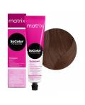 Matrix socolor.beauty: Краска для волос 6MA темный блондин мокка пепельный (6.81), 90 мл