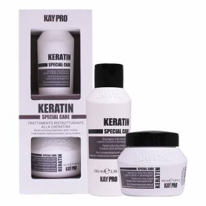 Kaypro Keratin: Набор восстанавливающий - шампунь и маска