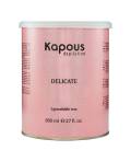 Kapous Depilations: Жирорастворимый воск с ароматом Шоколада в банке, 800 мл
