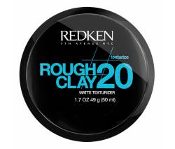 Redken: Раф Клэй 20 Пластичная текстурирующая глина с матовым эффектом (Rough Clay 20), 50 мл