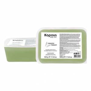 Kapous Depilations: Био-парафин с маслом Оливы в брикете, 500 гр