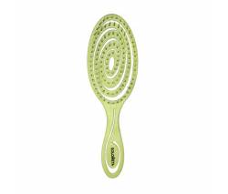 Solomeya: Подвижная био-расческа для волос Зеленая (Detangling Bio Hair Brush Green), 1 шт