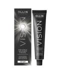 Ollin Professional Vision: Крем-краска для бровей и ресниц Черный (Black) 20 мл + лепестки