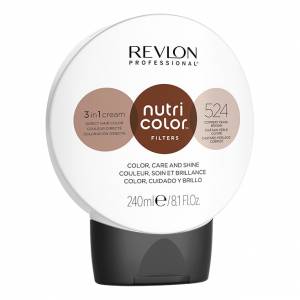 Revlon Nutri Color Filters: Тонирующий крем-бальзам для волос № 524 Коричневый Медно-Перламутровый