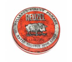 Reuzel: Помада для укладки волос, красная банка (Pomade Water Soluble High Sheen), 35 гр