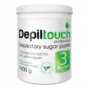 Depiltouch Professional: Сахарная паста для депиляции №3 Средняя, 1600 гр