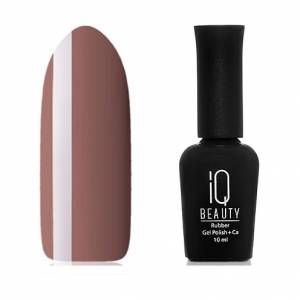 IQ Beauty: Гель-лак для ногтей каучуковый #084 Rosewood (Rubber gel polish), 10 мл