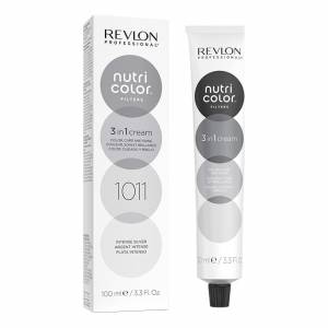 Revlon Nutri Color Filters: Тонирующий крем-бальзам для волос № 1011 Интенсивное серебро, 100 мл
