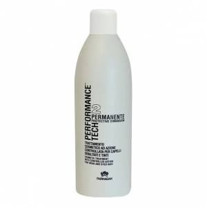Farmagan Performance Tech: Состав для перманентной завивки №2 для поврежденных волос (Permanente Protective Dimension), 950 мл