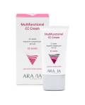 Aravia Professional: CC-крем защитный SPF-20, тон 01 (Multifunctional CC Cream Vanilla 01	), 50 мл