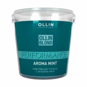 Ollin Professional Performance: Осветляющий порошок с ароматом мяты (Blond Performance Aroma Mint)
