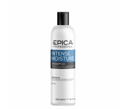 Epica Intense Moisture: Шампунь для увлажнения и питания сухих волос c маслом какао и экстрактом зародышей пшеницы, 300 мл