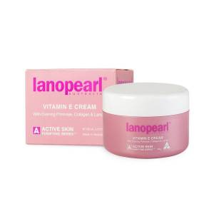 Lanopearl: Витамин Е крем с маслом вечерней примулы, коллагеном и ланолином (Vitamin E Cream), 100 мл