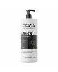 Epica Men's: Мужской кондиционер с охлаждающим эффектом, маслом апельсина, экстрактом бамбука, экстрактом хмеля, 1000 мл