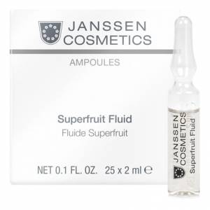 Janssen Cosmetics Ampoules: Реветализирующий, энергонасыщающий anti-age концентрат с комплексом  SUPERFRUIT (Superfruit Fluid)