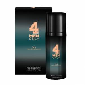 Inspira 4 Men Only: Легкий укрепляющий крем для лица 24-часового действия (24h Skin Supercharger), 50 мл