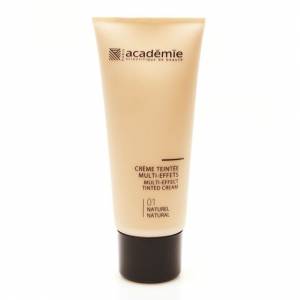 Academie макияж: Тональный крем мульти-эффект № 1 Натуральный (Multi-effect Tinted Cream 01 Natural), 40 мл