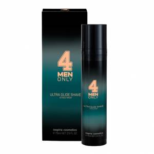 Inspira 4 Men Only: Ультрамягкий гель-крем для умывания и бритья (Ultra Glide Shave & Face Wash), 75 мл