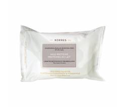 Korres Cleansers: Салфетки для снятия макияжа с молочными протеинами (Milk Proteins Cleansing And Make Up Removing Wipes)