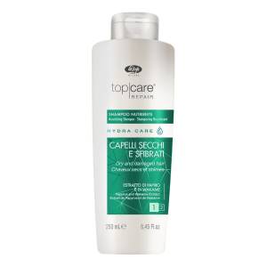 Lisap Milano Hydra Care: Интенсивный питательный шампунь (Top Care Repair Nourishing Shampoo), 250 мл