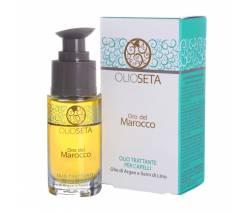 Barex Italiana Olioseta Золото Марокко: Масло-уход с маслом арганы и маслом семян льна (Oil Treatment for Hair), 30 мл