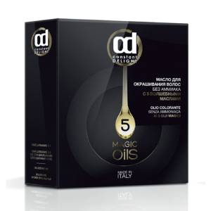 Constant Delight Olio Colorante: Масло для окрашивания волос без аммиака (чёрный 1.0), 50 мл
