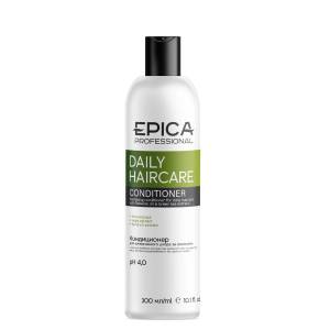 Epica Daily Haircare: Кондиционер для ежедневного ухода с маслом бабассу и экстрактом зеленого чая, 300 мл