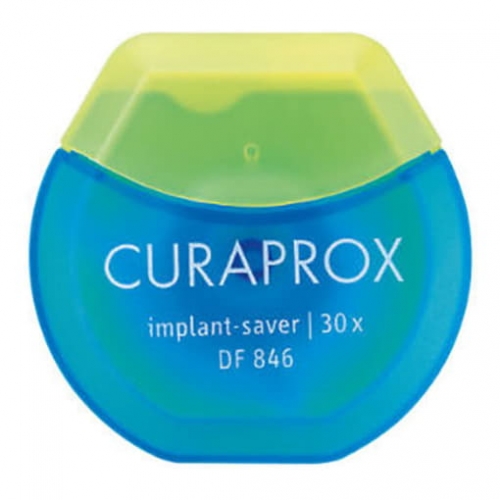 Curaprox: DF 846 Нить "implant" межзубная эластичная из микроволокна