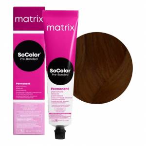 Matrix SoColor Pre-Bonded: Краска для волос 5NW натуральный теплый светлый шатен (5.03), 90 мл