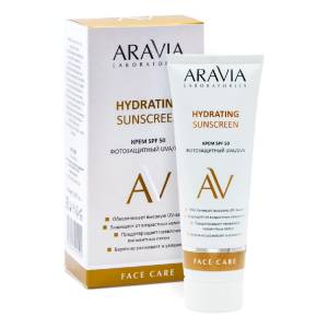 Aravia Laboratories: Крем дневной фотозащитный SPF 50 (Hydrating Sunscreen), 50 мл