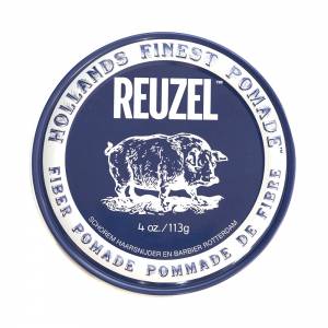 Reuzel: Паста для укладки волос, темно-синяя банка (Fiber Pomade)