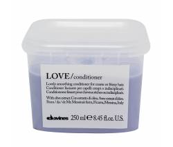 Davines Love Smoothing: Кондиционер, разглаживающий локоны, с маслом семян огуречника (Lovely smoothing conditioner), 250 мл