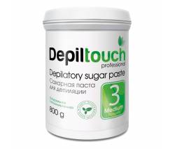 Depiltouch Professional: Сахарная паста для депиляции №3 Средняя, 800 гр
