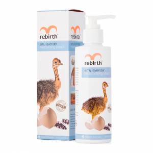 Rebirth: Крем для тела увлажняющий с маслом Эму и лавандой (Emu Lavender Moisturising Cream), 200 мл