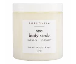 Charonika: Скраб для тела лаванда/розмарин (Sea Body Scrub), 330 гр