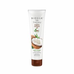 Biosilk Silk Therapy: Крем для волос с органическим кокосовым маслом (With Coconut Oil Curl Cream), 147 мл