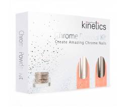 Kinetics: Набор с зеркальной пудрой "Chrome Powder Kit"